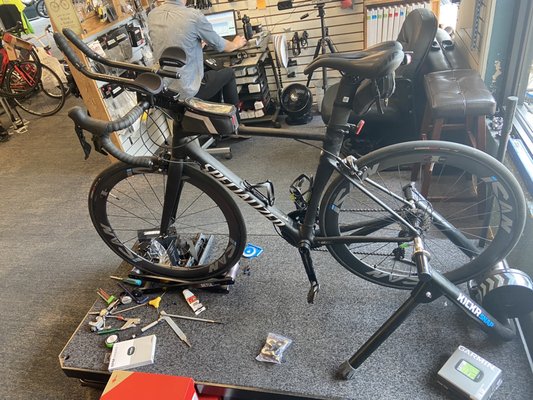 Bicycle Pedaler by null