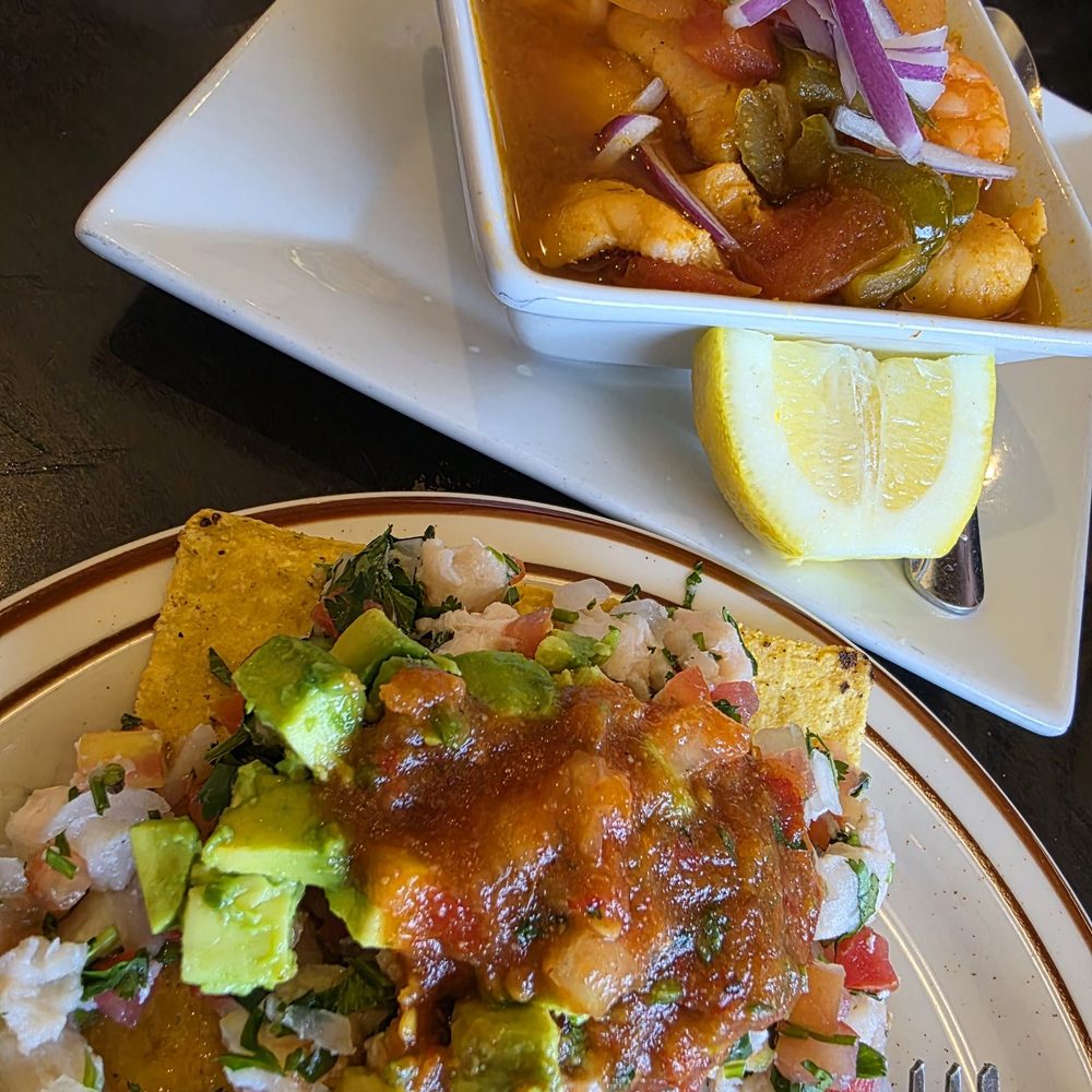 El Pescador - Fillmore - Lunch Special! CEVICHE & Pescado Camarone Soup - Mexican Near Me - Fillmore, California