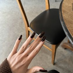 Natural Nails - Polish change on acrylic