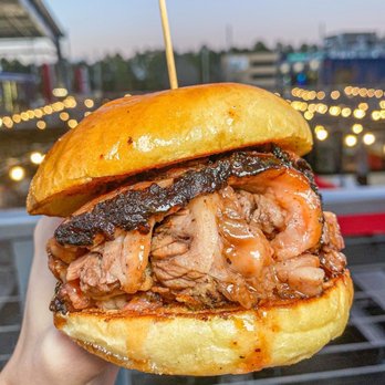 Lawrence Barbecue - Brisket sandwich - Barbeque Near Me - Cary, North Carolina Lawrence Barbecue - Brisket sandwich - Barbeque Near Me - Cary, North Carolina