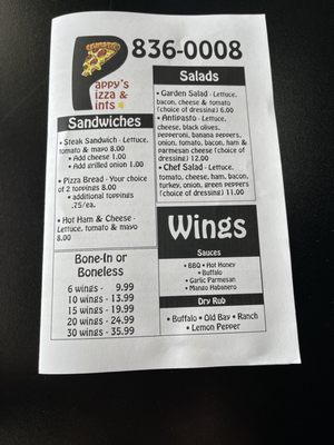 Menu photo 2 Pappy's Pizza & Pints Flatwoods, KY Menu photo 2 Pappy's Pizza & Pints Flatwoods, KY