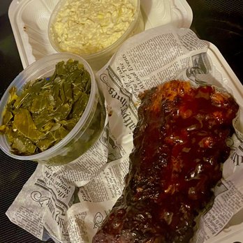 City Chef - Half Slab of Ribs Greens Potato Salad - Caterers Near Me - Bowie, Maryland City Chef - Half Slab of Ribs Greens Potato Salad - Caterers Near Me - Bowie, Maryland