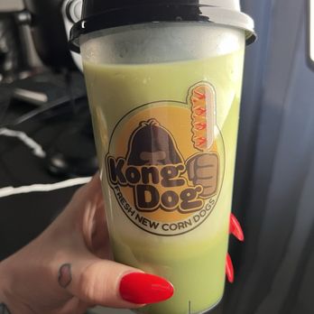 Kong Dog - Japanese Matcha Latte - Fast Food Near Me - Chicago, Illinois