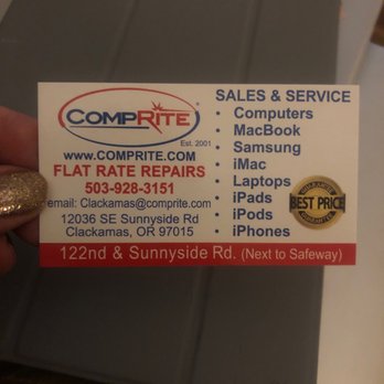 CompRite - IT Services & Computer Repair Near Me - Clackamas, Oregon