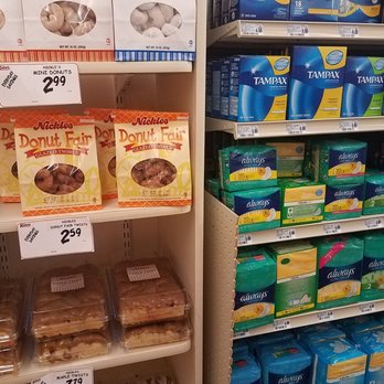 Kuhn's Market - donuts and tampax go together like peanutbutter and jelly - Grocery Near Me - Pittsburgh, Pennsylvania