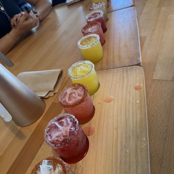 Tacotarian San Diego - Three margarita flights - Tacos Near Me - San Diego, California