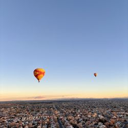 Rainbow Ryders - view from the hot air balloon