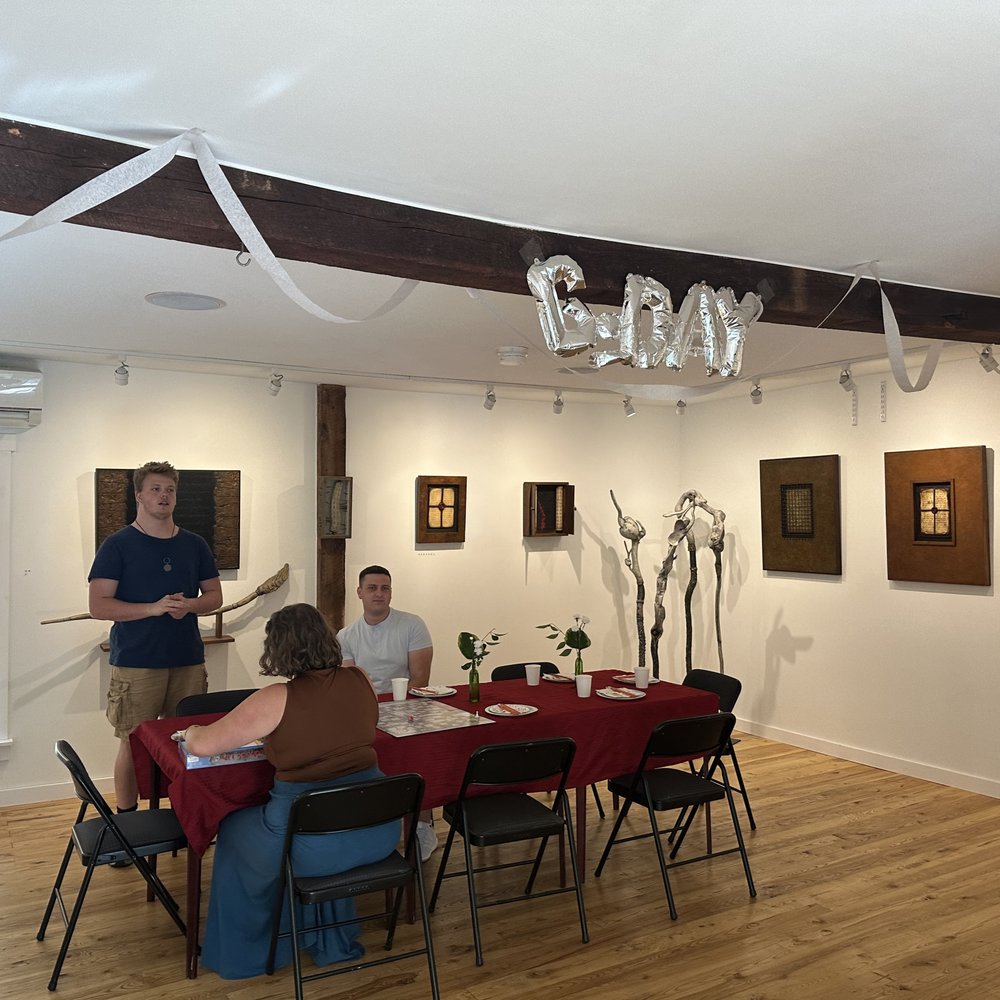Cai's Dim Sum Catering - Dinner celebration in an after-hours art gallery! How cool is that?? - Dim Sum Near Me - Brattleboro, Vermont Cai's Dim Sum Catering - Dinner celebration in an after-hours art gallery! How cool is that?? - Dim Sum Near Me - Brattleboro, Vermont