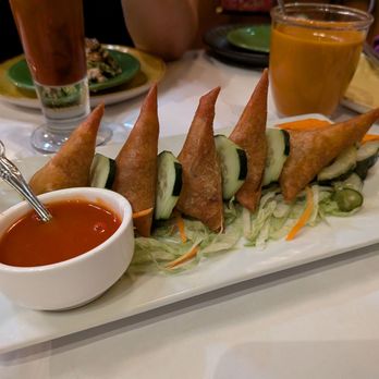 Mandalay Restaurant  - Samusa, chicken - Burmese Near Me - San Francisco, California