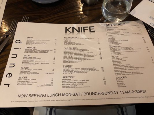 Menu photo 8 Knife Steakhouse Plano Plano, TX Menu photo 8 Knife Steakhouse Plano Plano, TX