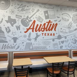 the interior of a restaurant