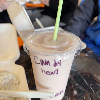 Tipsy Bean Cafe - Candy heart smoothie - Coffee & Tea Near Me - Erie, Pennsylvania