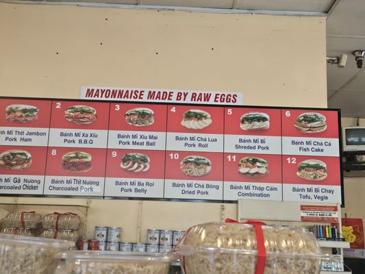 Menu photo 2 Kim's Sandwiches San Jose, CA Menu photo 2 Kim's Sandwiches San Jose, CA