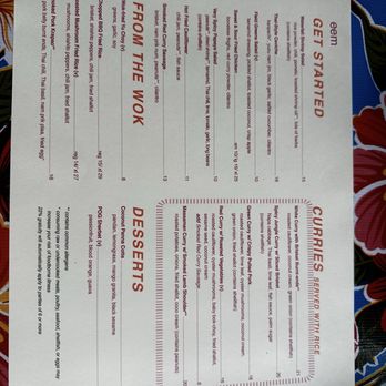 Eem - Food menu - Cocktail Bars Near Me - Portland, Oregon Eem - Food menu - Cocktail Bars Near Me - Portland, Oregon