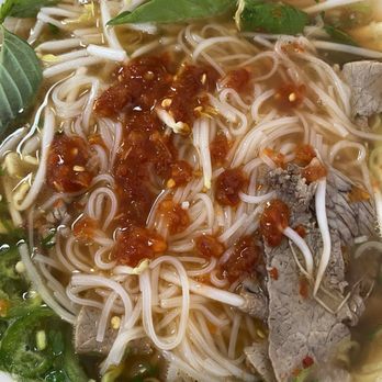 Pho Real - Chin Nam - Flank Steak and Brisket w/ Siracha and Chilli - Vietnamese Near Me - Silver Spring, Maryland