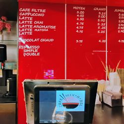 Cafe Mix A Bol - Drink menu