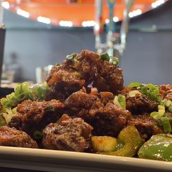 Turmeric Indian Cuisine & Bar - Mushroom Manchurian
