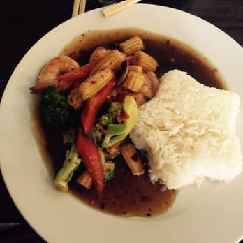 Thai Chefs - Spicy chili shrimp lunch portion - Thai Near Me - Houston, Texas Thai Chefs - Spicy chili shrimp lunch portion - Thai Near Me - Houston, Texas