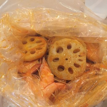 The Captain's Boil - Shrimp and lotus root - Seafood Near Me - Toronto, Ontario The Captain's Boil - Shrimp and lotus root - Seafood Near Me - Toronto, Ontario