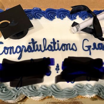 Safeway - Cupcake cake (I blacked out names) - Grocery Near Me - Reno, Nevada