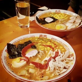 Tora-Ya Ramen - Kimchi ramen (with chicken) and miso ramen (with pork chashu). Shoyu (soy sauce) flavour broth is also available. - Ramen Near Me - Quebec City, Quebec Tora-Ya Ramen - Kimchi ramen (with chicken) and miso ramen (with pork chashu). Shoyu (soy sauce) flavour broth is also available. - Ramen Near Me - Quebec City, Quebec