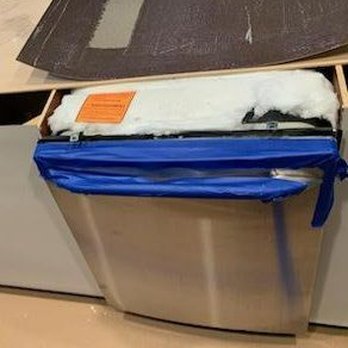 The Home Depot - This is how the installer protected our dishwasher. - Nurseries & Gardening Near Me - San Jose, California