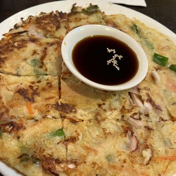 Bay Pocha - Seafood pancake - Korean Near Me - San Francisco, California