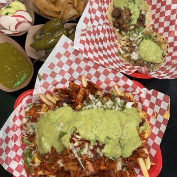 Angel’s Tijuana Tacos - Super filling meal not tacos need the fries are a lot ! - Tacos Near Me - Anaheim, California