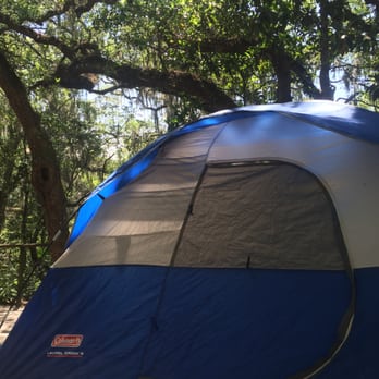 Anastasia State Park - Plenty of room for a tent and hammocks at site 31 - Parks Near Me - Saint Augustine, Florida