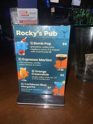 Menu photo 1 Rocky's Pub Liverpool, NY Menu photo 1 Rocky's Pub Liverpool, NY