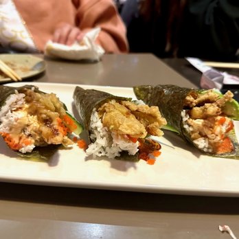 Crazy Sushi - handrolls cuz we were still hungry - Sushi Bars Near Me - Rocklin, California Crazy Sushi - handrolls cuz we were still hungry - Sushi Bars Near Me - Rocklin, California