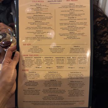 Anatolian Table - Menu - Turkish Near Me - San Francisco, California Anatolian Table - Menu - Turkish Near Me - San Francisco, California