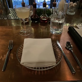 Bon Mot - Bar table setup - Korean Near Me - Cupertino, California Bon Mot - Bar table setup - Korean Near Me - Cupertino, California