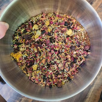 Soothe Holistic Wellness Lounge - Tea blends mixed right on the spot and you can sample your own special brew. - Massage Therapy Near Me - Albany, Georgia Soothe Holistic Wellness Lounge - Tea blends mixed right on the spot and you can sample your own special brew. - Massage Therapy Near Me - Albany, Georgia