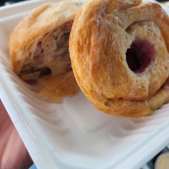 Das Kaffee Haus - Apple strudel and cherry danish - Coffee & Tea Near Me - Blue Ridge, Georgia