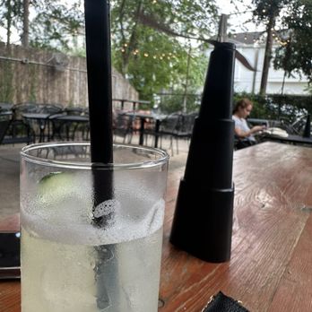 Down the Street - Some type of cucumber drink - Sports Bars Near Me - Houston, Texas