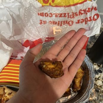 Porky's Pizza - TINY CHICKEN WING MADE FOR ANTS - Pizza Near Me - Anaheim, California