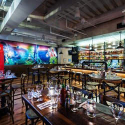 Duke's Grocery - Bar and High Top Tables. Great for cocktails and Happy Hour.