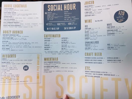 Menu photo 2 Dish Society Austin, TX