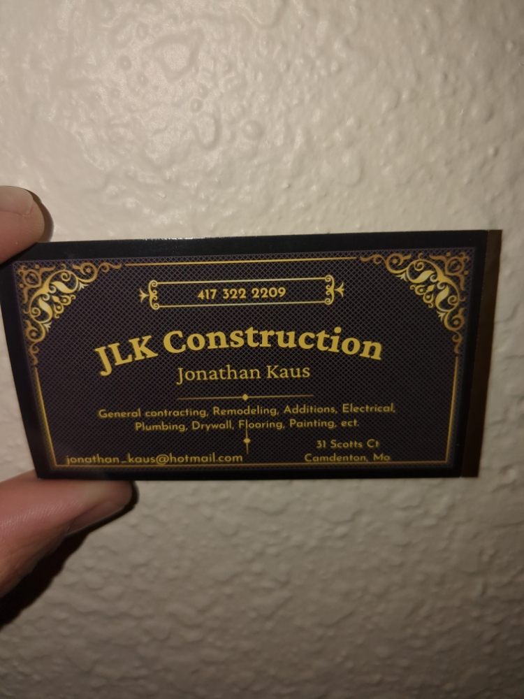 Slide of JLK Construction