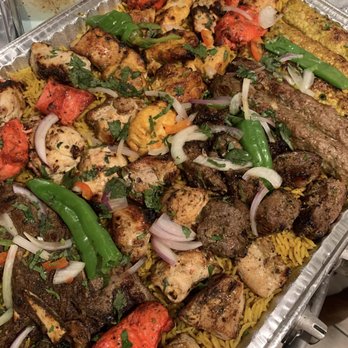 Gyro King & Grill - Catering platter with lamb and chicken from Gyro King East Windsor - Pakistani Near Me - East Windsor, New Jersey Gyro King & Grill - Catering platter with lamb and chicken from Gyro King East Windsor - Pakistani Near Me - East Windsor, New Jersey