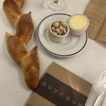 Bouchon - Bread and pistachios - French Near Me - Las Vegas, Nevada