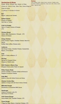 Menu photo 3 Circus Bar Pompano Beach, FL