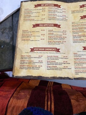 Menu photo 3 King’s Falafel Jersey City, NJ Menu photo 3 King’s Falafel Jersey City, NJ