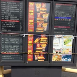 Griff's Hamburgers - Menu