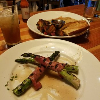 The Macintosh - Asparagus and prosciutto. Pork belly and tomato jam. Cardiff Salad and coconut pie for dessert. Everything was fabulous. - New American Near Me - Phoenix, Arizona The Macintosh - Asparagus and prosciutto. Pork belly and tomato jam. Cardiff Salad and coconut pie for dessert. Everything was fabulous. - New American Near Me - Phoenix, Arizona