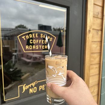 Three Ships Coffee Roasters - Loved the Pungo Strawberry Latte - Coffee & Tea Near Me - Virginia Beach, Virginia