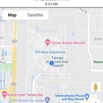 We Drive Tampa - Text message at landing showing the driver and how to get in touch - Airport Shuttles Near Me