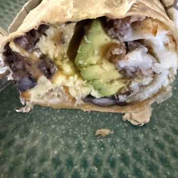 Grey & Cash - Some type of egg burrito. I ordered a vegan carnitas burrito. They got my order totally wrong. - Breakfast & Brunch Near Me - Monrovia, California