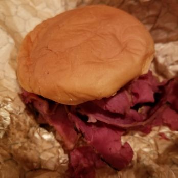 Chaps Pit Beef - Ordered a cornbeef sandwich, expected the typical lean Jewish cornbeef on rye with deli mustard but this is what I was served. - Barbeque Near Me - Glen Burnie, Maryland Chaps Pit Beef - Ordered a cornbeef sandwich, expected the typical lean Jewish cornbeef on rye with deli mustard but this is what I was served. - Barbeque Near Me - Glen Burnie, Maryland